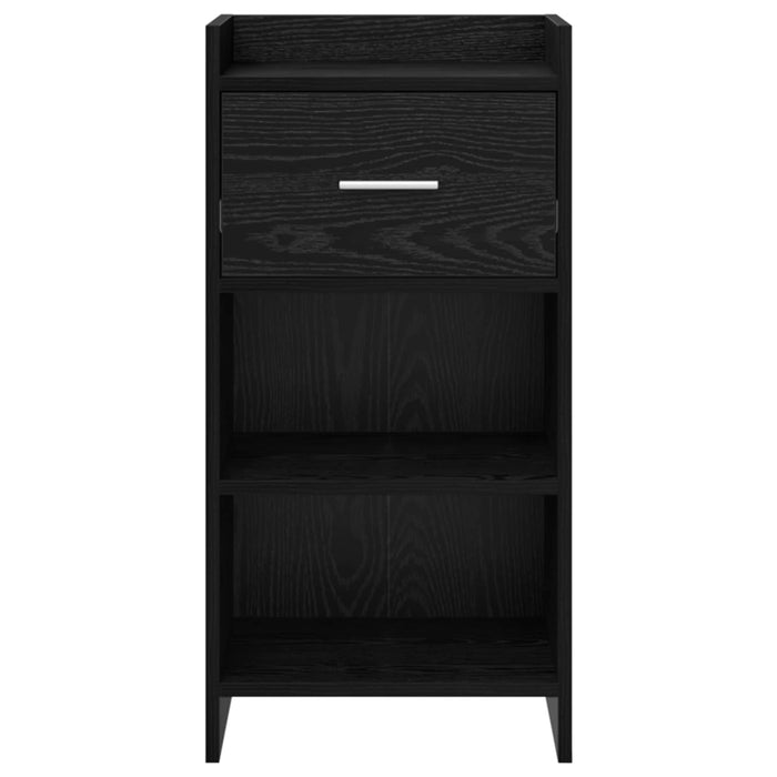 Bufet Stejar Negru 40 x 36 x 80 cm Lemn prelucrat WALTI