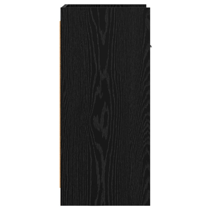 Bufet Stejar Negru 40 x 36 x 80 cm Lemn prelucrat WALTI