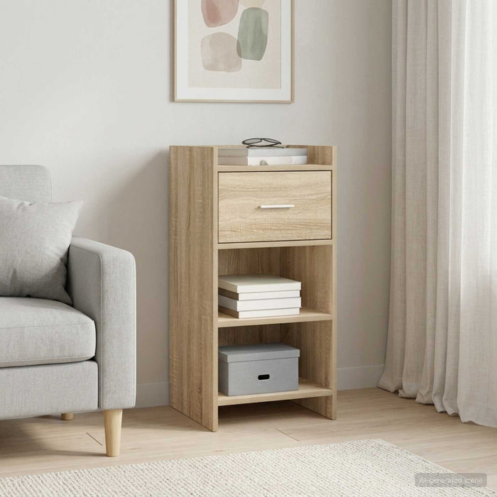 Bufet Stejar Sonoma 40 x 36 x 80 cm Lemn prelucrat - WALTI WALTI