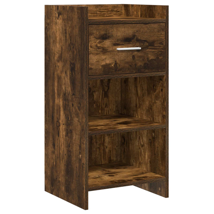 Bufet Stejar fumuriu 40 x 36 x 80 cm Lemn prelucrat WALTI