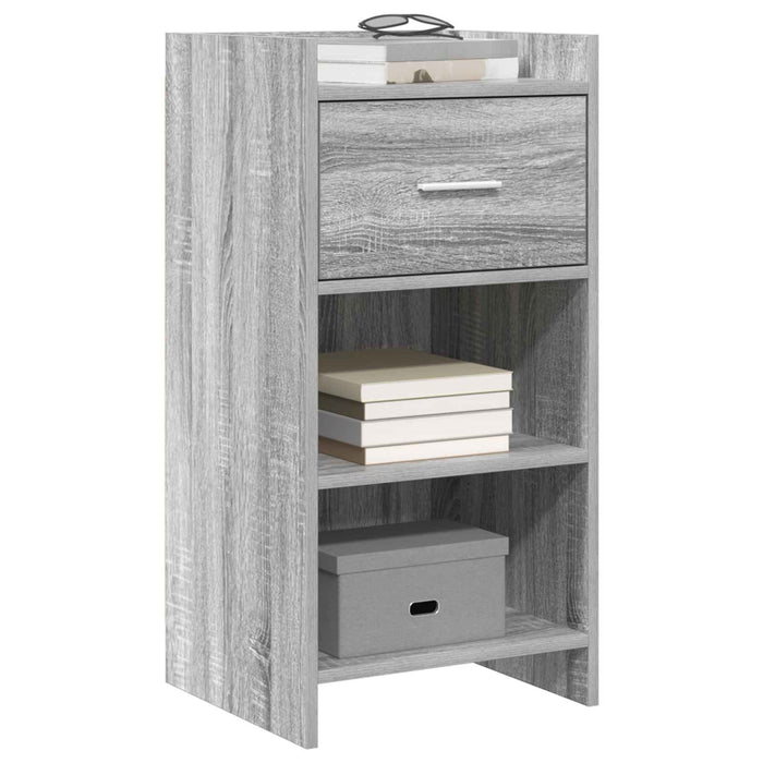 Bufet Sonoma gri 40 x 36 x 80 cm Lemn prelucrat WALTI