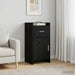 Bufet Stejar Negru 40 x 36 x 80 cm Lemn prelucrat - WALTI WALTI
