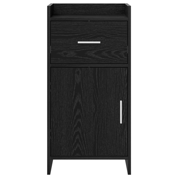 Bufet Stejar Negru 40 x 36 x 80 cm Lemn prelucrat WALTI