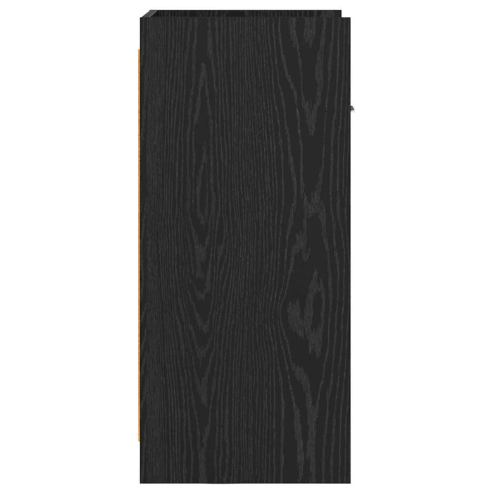 Bufet Stejar Negru 40 x 36 x 80 cm Lemn prelucrat WALTI