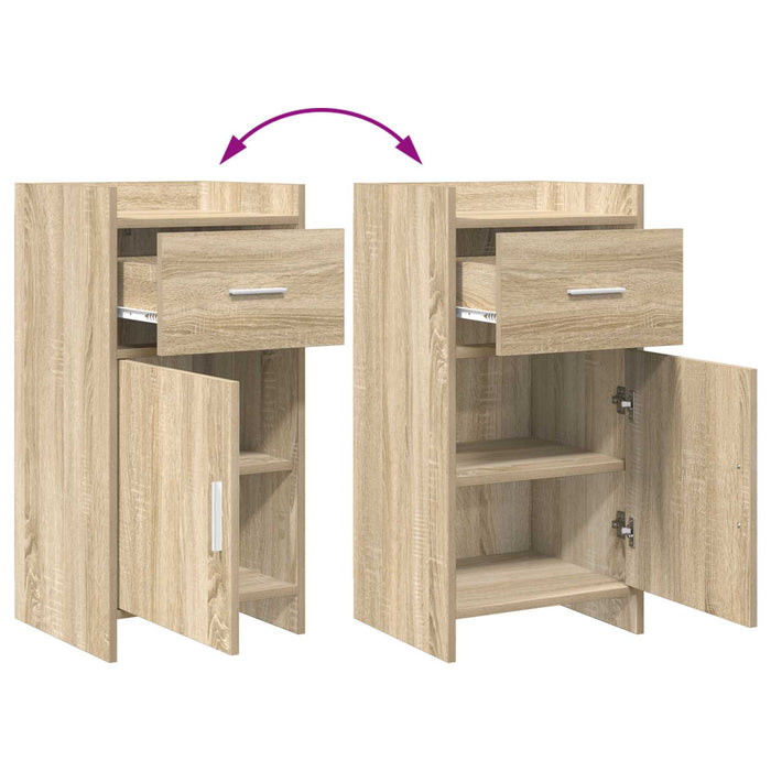 Bufet Stejar Sonoma 40 x 36 x 80 cm Lemn prelucrat WALTI
