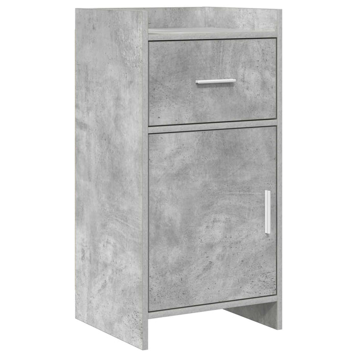 Bufet Gri Beton 40 x 36 x 80 cm Lemn prelucrat WALTI