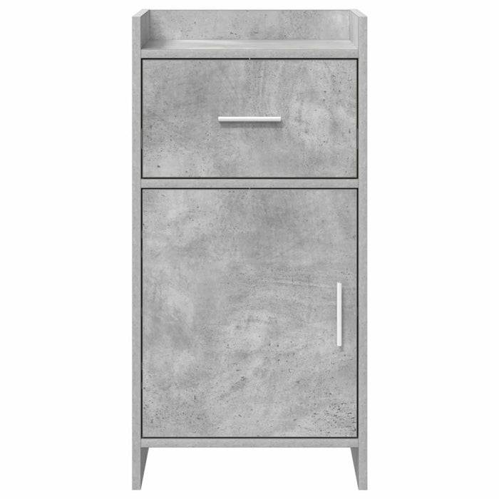 Bufet Gri Beton 40 x 36 x 80 cm Lemn prelucrat WALTI