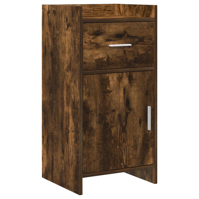 Bufet Stejar fumuriu 40 x 36 x 80 cm Lemn prelucrat WALTI