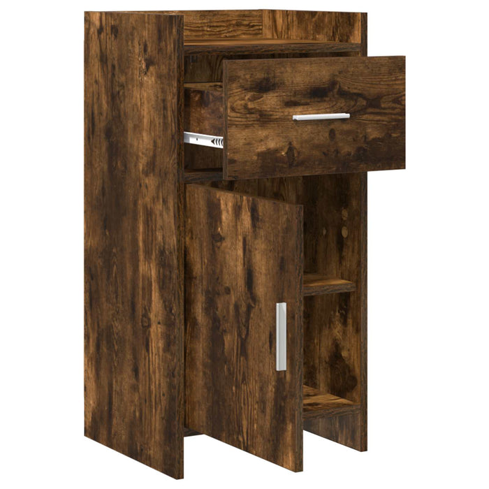 Bufet Stejar fumuriu 40 x 36 x 80 cm Lemn prelucrat WALTI