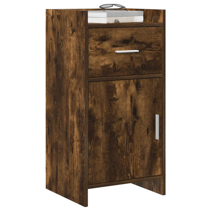 Bufet Stejar fumuriu 40 x 36 x 80 cm Lemn prelucrat WALTI