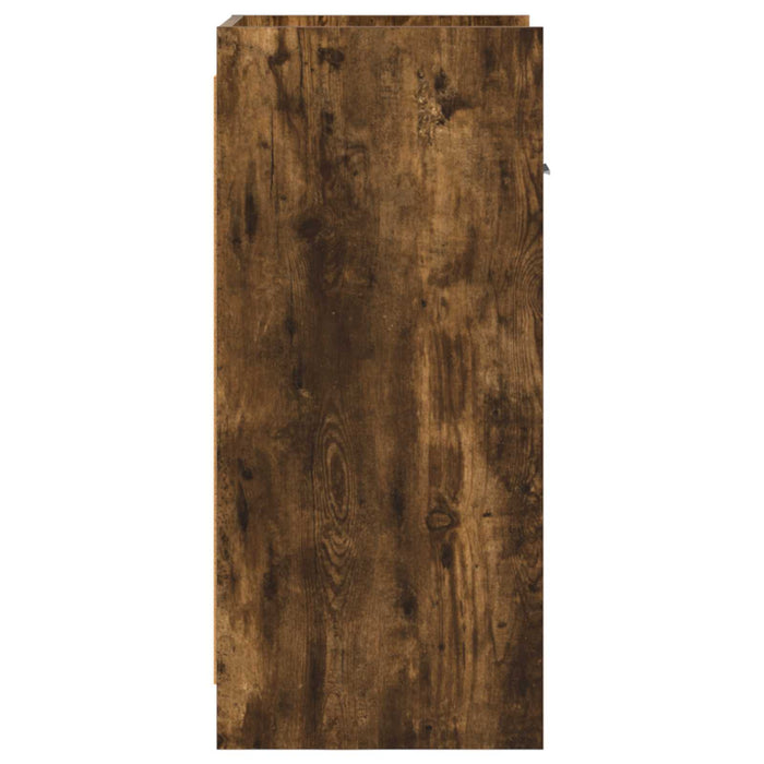 Bufet Stejar fumuriu 40 x 36 x 80 cm Lemn prelucrat WALTI
