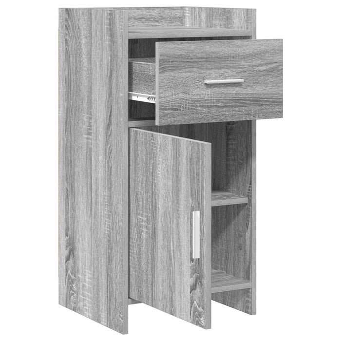 Bufet Sonoma gri 40 x 36 x 80 cm Lemn prelucrat WALTI