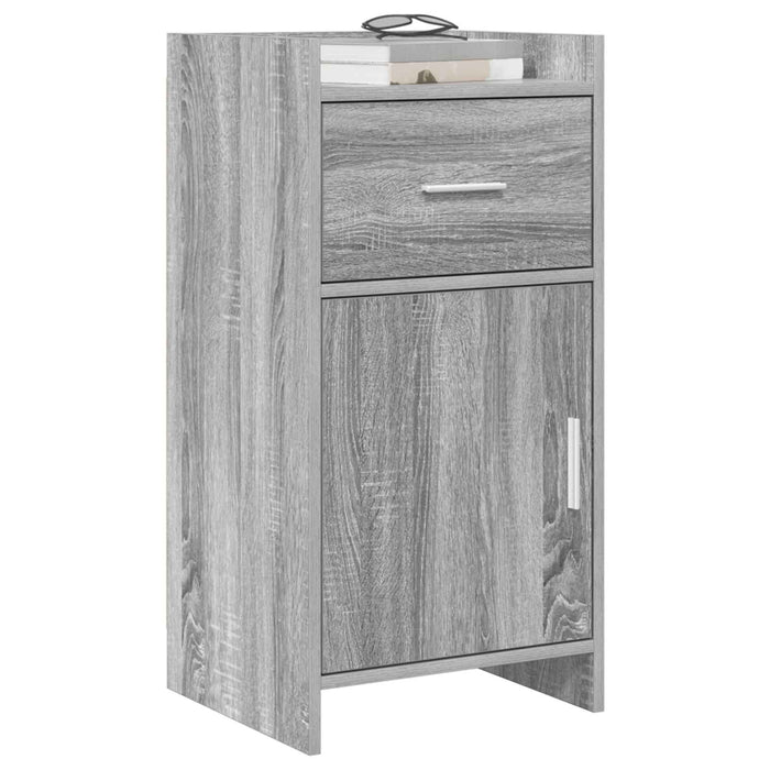 Bufet Sonoma gri 40 x 36 x 80 cm Lemn prelucrat WALTI