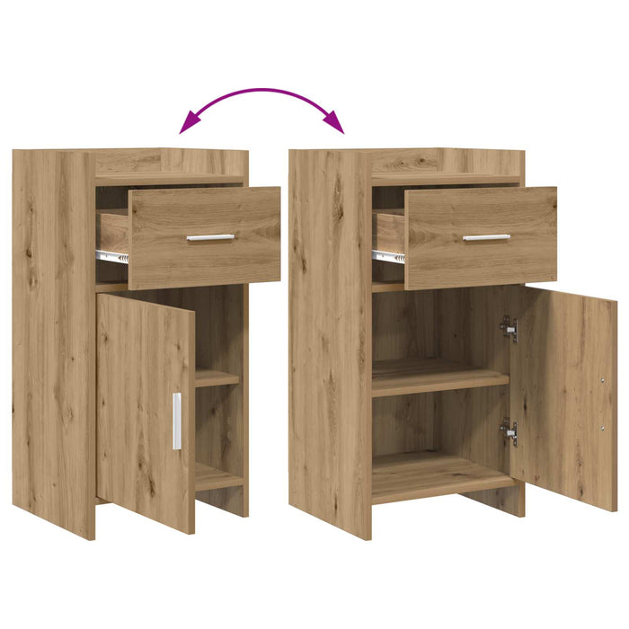 Bufet Stejar Artizanal 40 x 36 x 80 cm Lemn prelucrat WALTI