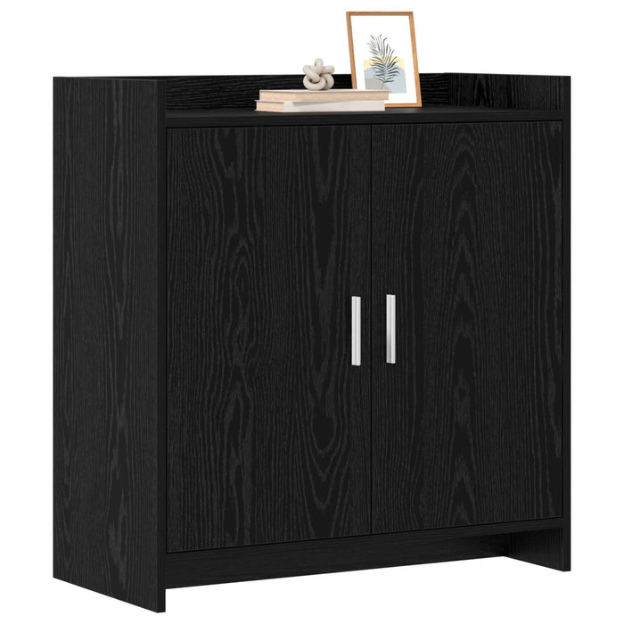 Bufet Stejar Negru 72 x 36 x 80 cm Lemn prelucrat WALTI