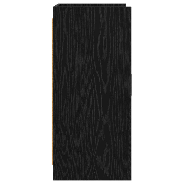 Bufet Stejar Negru 72 x 36 x 80 cm Lemn prelucrat WALTI