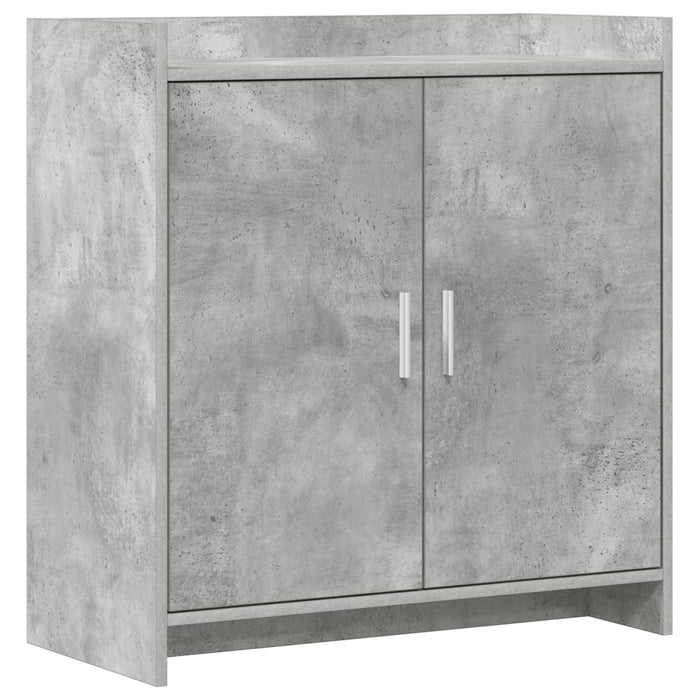 Bufet Gri Beton 72 x 36 x 80 cm Lemn prelucrat WALTI
