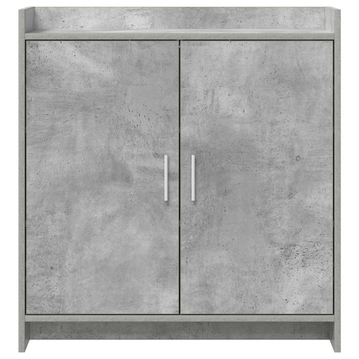 Bufet Gri Beton 72 x 36 x 80 cm Lemn prelucrat WALTI