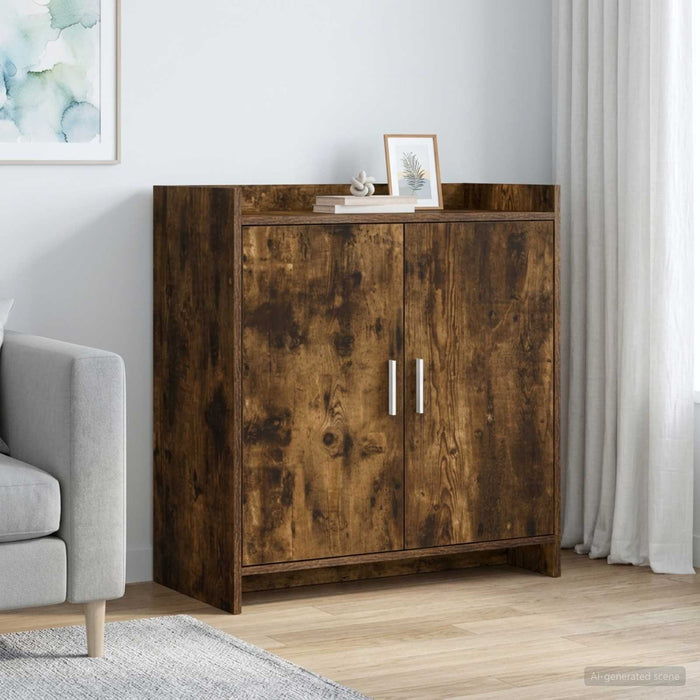 Bufet Stejar fumuriu 72 x 36 x 80 cm Lemn prelucrat - WALTI WALTI