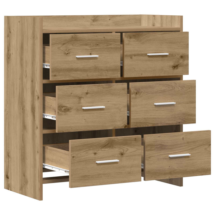 Bufet Stejar Artizanal 75 x 33 x 80 cm Lemn prelucrat WALTI