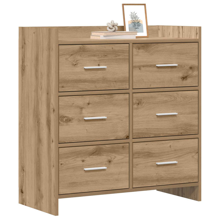 Bufet Stejar Artizanal 75 x 33 x 80 cm Lemn prelucrat WALTI