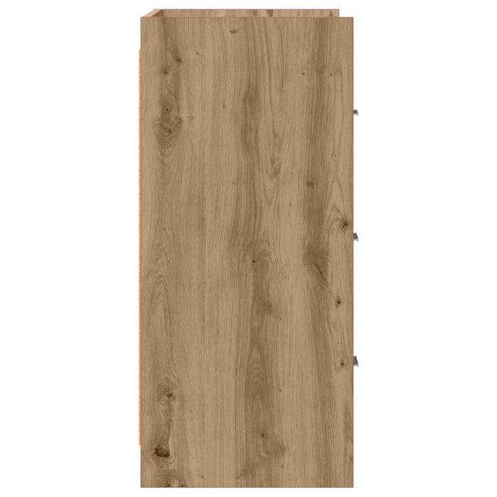 Bufet Stejar Artizanal 75 x 33 x 80 cm Lemn prelucrat WALTI