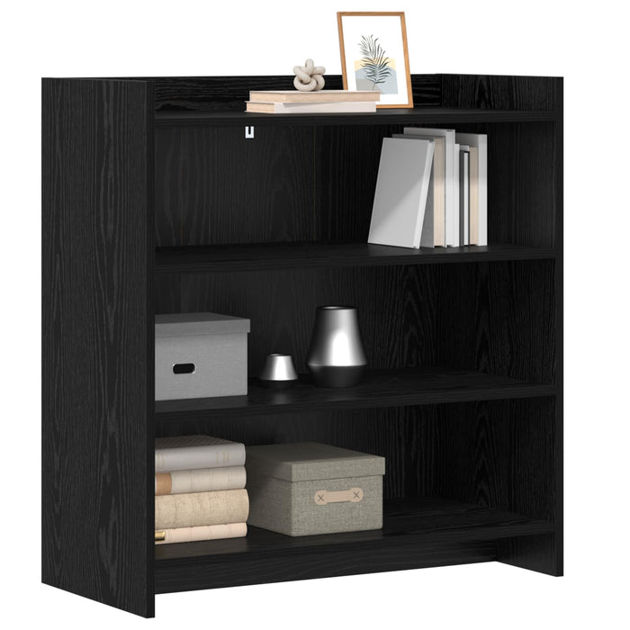 Bufet Stejar Negru 75 x 36 x 80 cm Lemn prelucrat WALTI