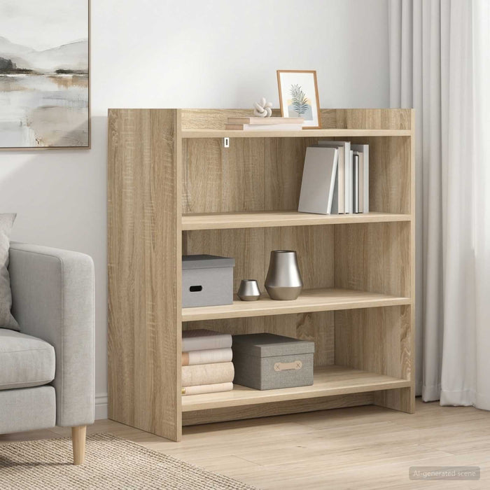 Bufet Stejar Sonoma 75 x 36 x 80 cm Lemn prelucrat - WALTI WALTI
