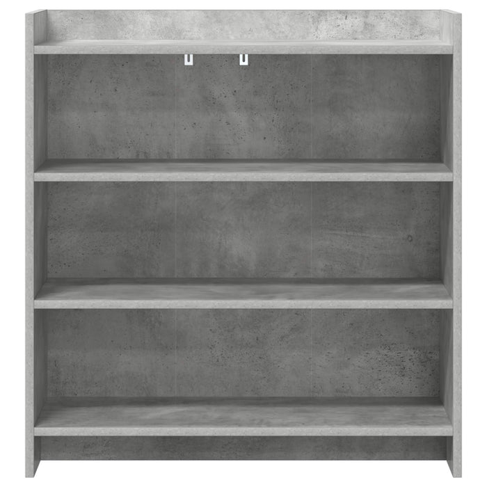 Bufet Gri Beton 75 x 36 x 80 cm Lemn prelucrat WALTI
