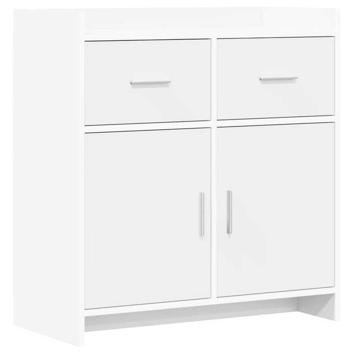 Bufet Alb 75 x 36 x 80 cm Lemn prelucrat WALTI