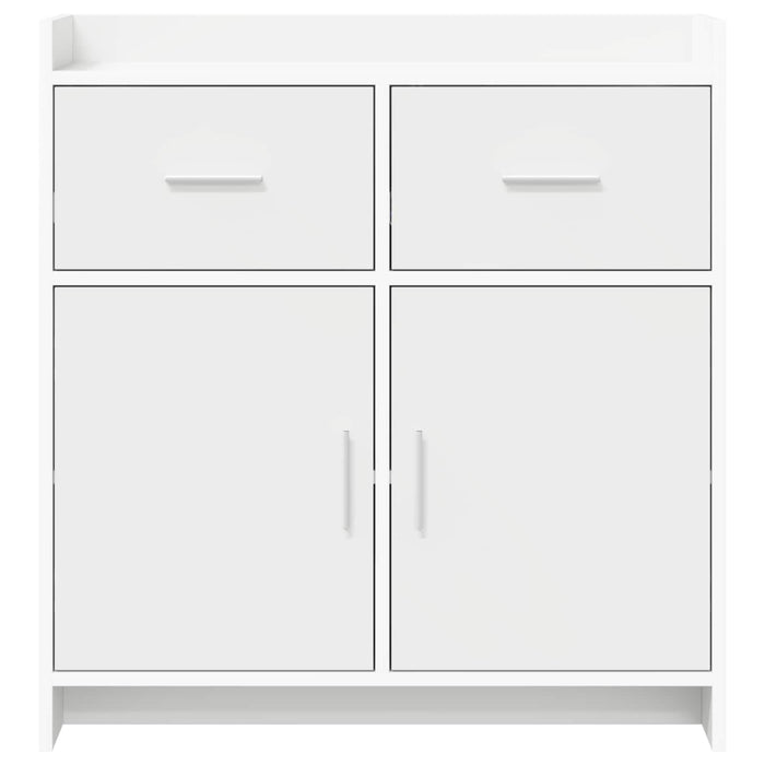 Bufet Alb 75 x 36 x 80 cm Lemn prelucrat WALTI