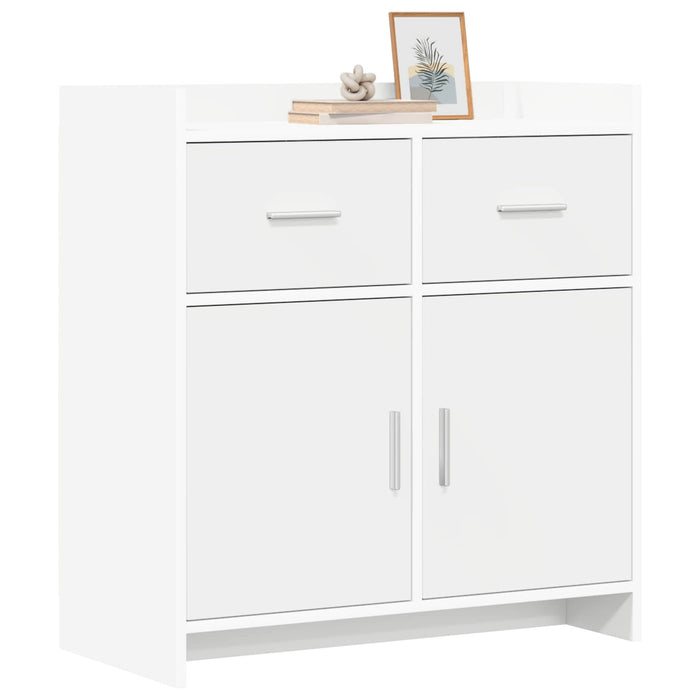 Bufet Alb 75 x 36 x 80 cm Lemn prelucrat WALTI