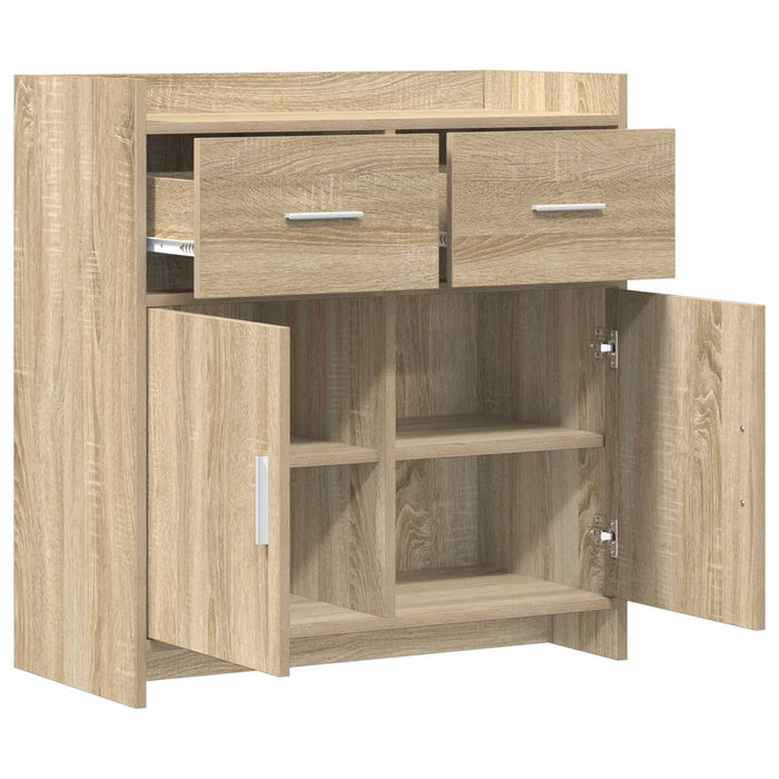Bufet Stejar Sonoma 75 x 36 x 80 cm Lemn prelucrat WALTI