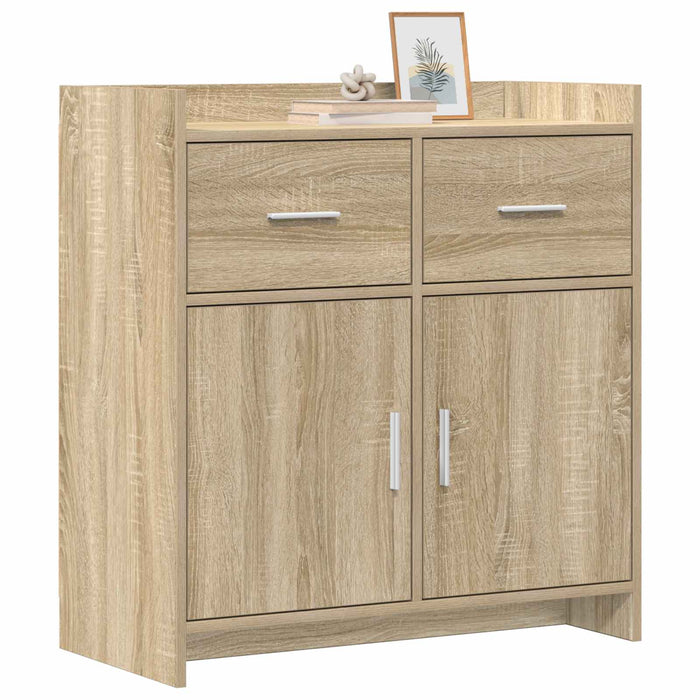 Bufet Stejar Sonoma 75 x 36 x 80 cm Lemn prelucrat WALTI