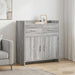 Bufet Sonoma gri 75 x 36 x 80 cm Lemn prelucrat - WALTI WALTI
