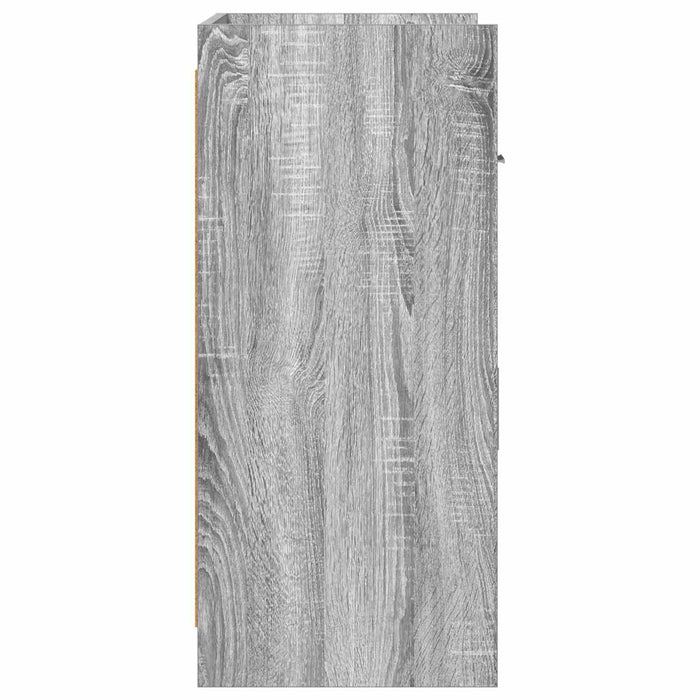 Bufet Sonoma gri 75 x 36 x 80 cm Lemn prelucrat WALTI