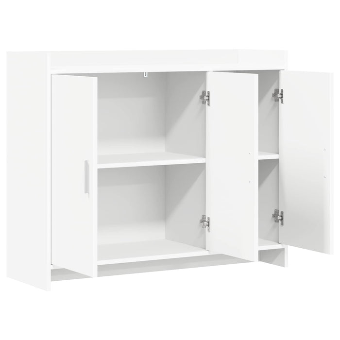 Bufet Alb 98,5 x 33 x 80 cm Lemn prelucrat WALTI