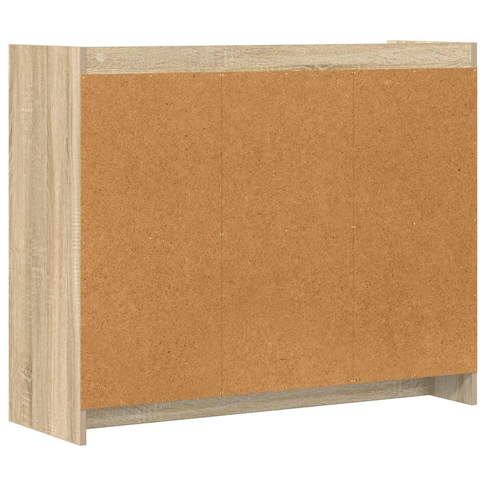 Bufet Stejar Sonoma 98,5 x 33 x 80 cm Lemn prelucrat WALTI