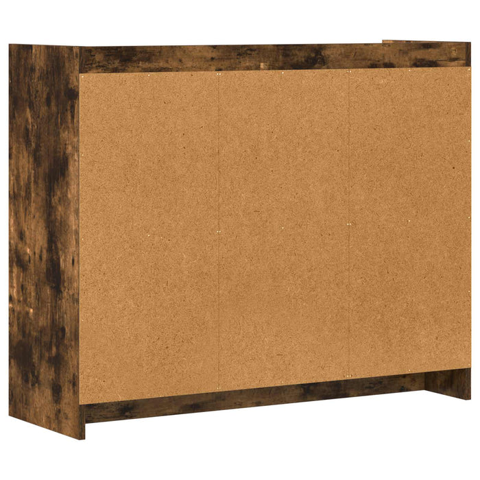 Bufet Stejar fumuriu 98,5 x 33 x 80 cm Lemn prelucrat WALTI