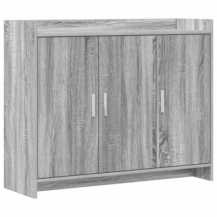 Bufet Sonoma gri 98,5 x 33 x 80 cm Lemn prelucrat WALTI