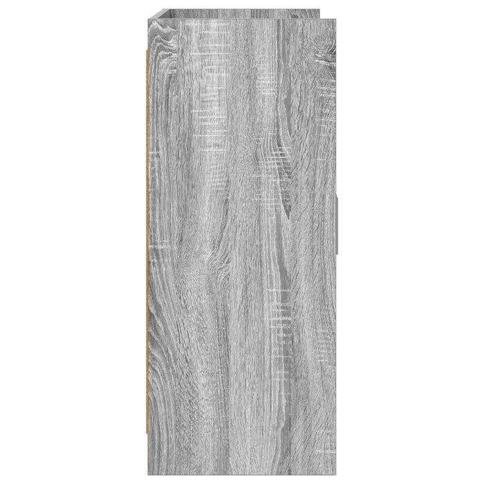 Bufet Sonoma gri 98,5 x 33 x 80 cm Lemn prelucrat WALTI
