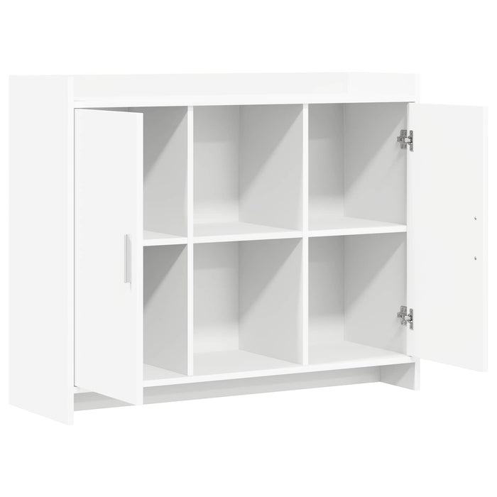Bufet Alb 98,5 x 33 x 80 cm Lemn prelucrat WALTI