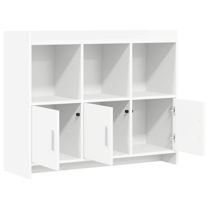 Bufet Alb 98,5 x 33 x 80 cm Lemn prelucrat WALTI