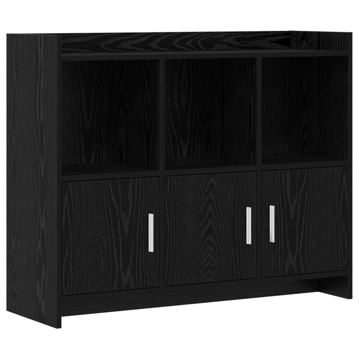 Bufet Stejar Negru 98,5 x 33 x 80 cm Lemn prelucrat WALTI