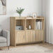 Bufet Stejar Sonoma 98,5 x 33 x 80 cm Lemn prelucrat - WALTI WALTI