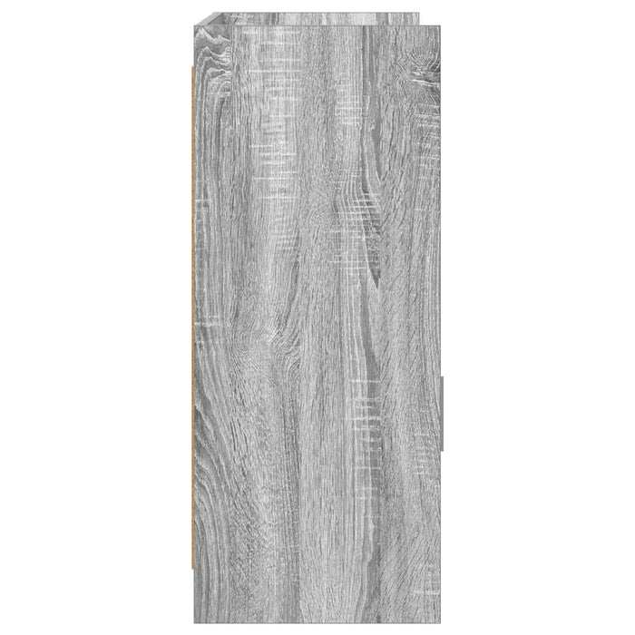 Bufet Sonoma gri 98,5 x 33 x 80 cm Lemn prelucrat WALTI