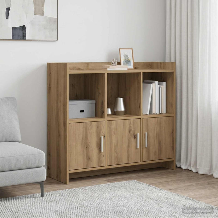 Bufet Stejar Artizanal 98,5 x 33 x 80 cm Lemn prelucrat - WALTI WALTI
