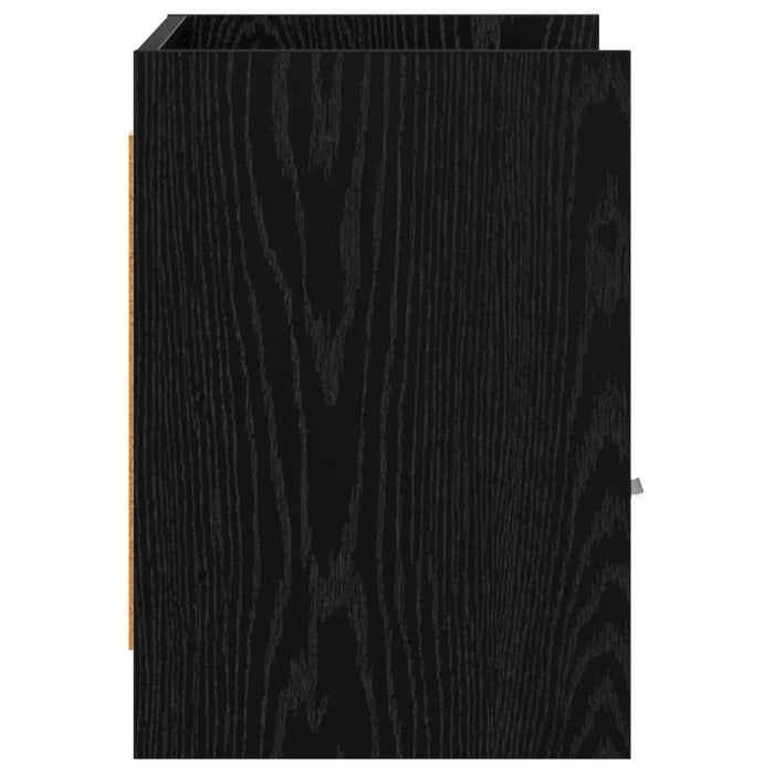 Cabinet TV 71,5 x 33 x 47 cm Stejar Negru Lemn prelucrat WALTI