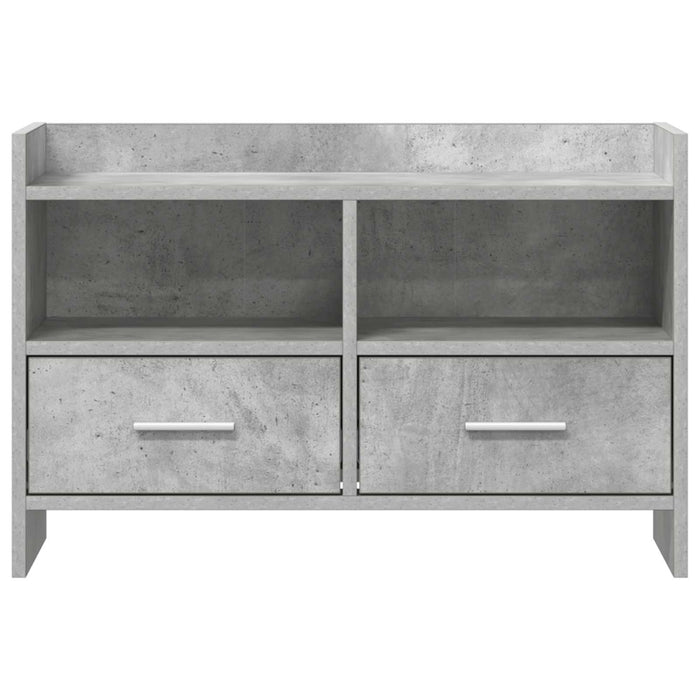 Cabinet TV 71,5 x 33 x 47 cm Gri Beton Lemn prelucrat WALTI