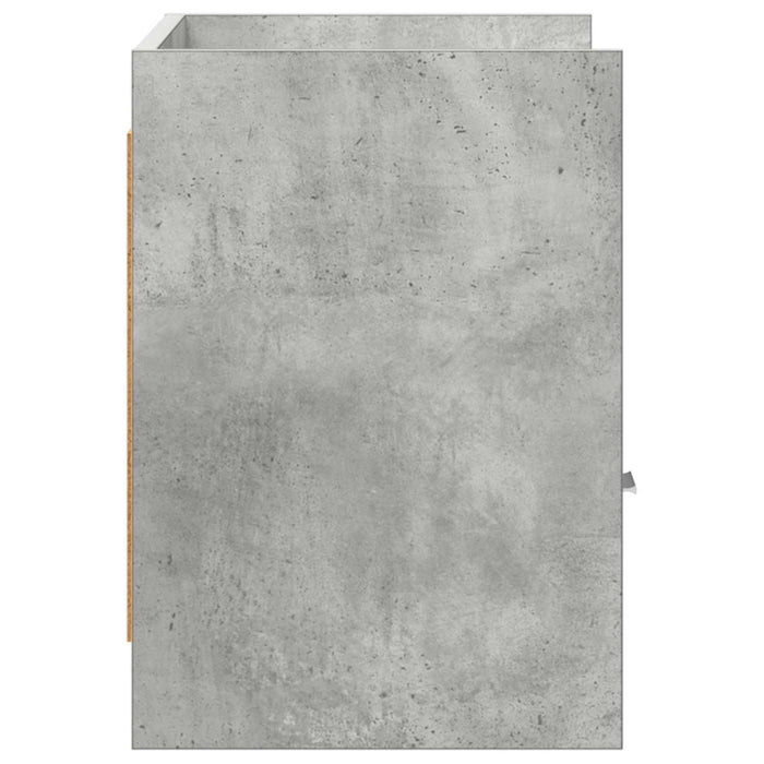 Cabinet TV 71,5 x 33 x 47 cm Gri Beton Lemn prelucrat WALTI